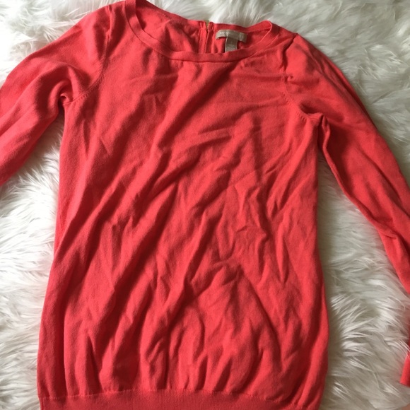Banana Republic Zipper Back Long Sleeve Top - Picture 3 of 4