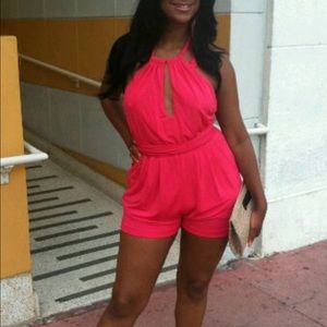 Pink Bebe romper