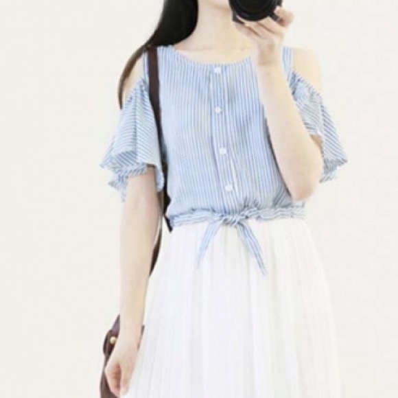 🍦 SALE Open Shoulder Maxi Dress🍦