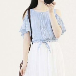 🍦 SALE Open Shoulder Maxi Dress🍦