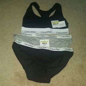 Calvin Klein Bra and Panty Set