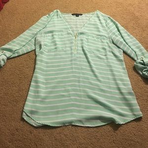 Super cute mint green top