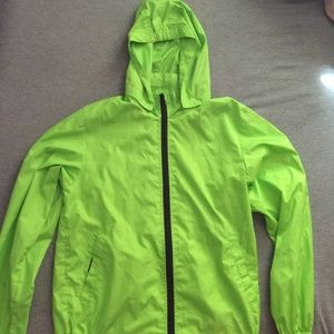 H&M Neon Green Jogger Jacket