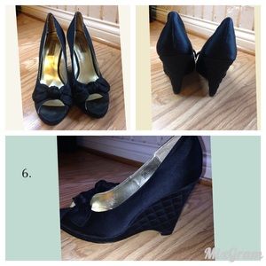 Black Steve Madden Wedges size 8.5