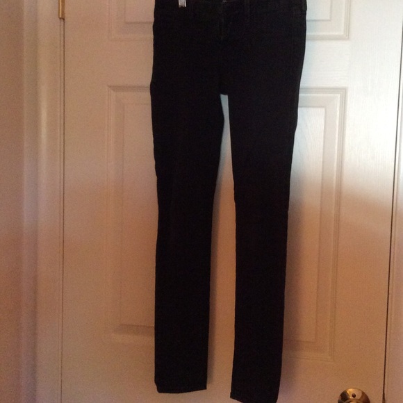Black Bullhead Denim Leggins