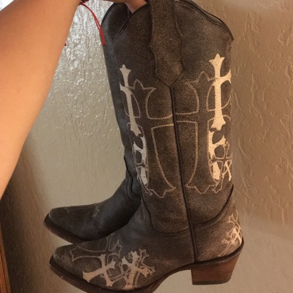 Cowgirl boots.