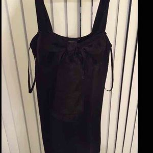 Unique Arden B Dressy black Dressy Tank w Bow