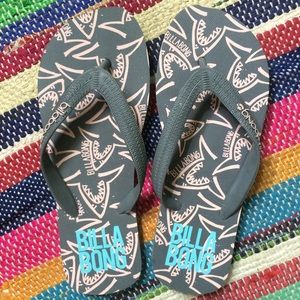 Billabong Shark Flip Flops