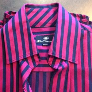 Blue & pink tailored shirt *QUALIFIES FOR BUNDLE*
