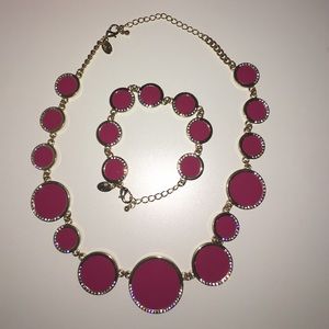 Necklace and bracelet set