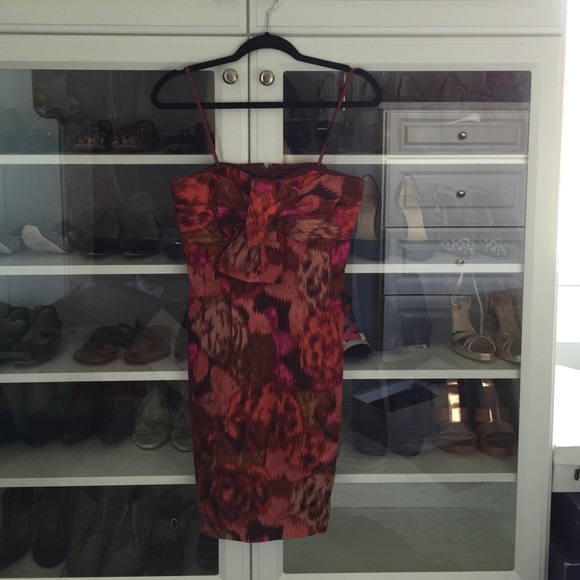 J Crew silk strapless dress
