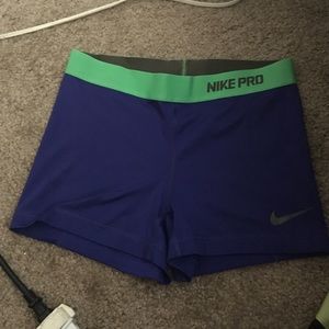Blue Nike Pros