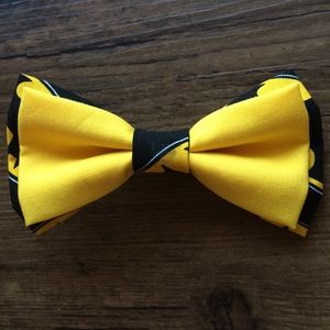 Layered Batman Fabric Bow