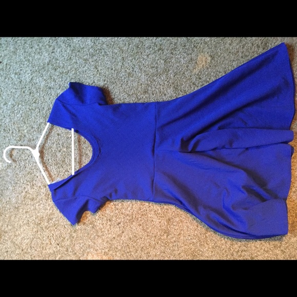 Blue dress