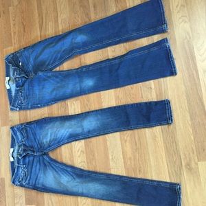 Hollister jeans, 1 pair  1S. Medium wash.