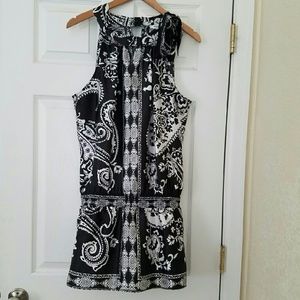 Black and White blouse