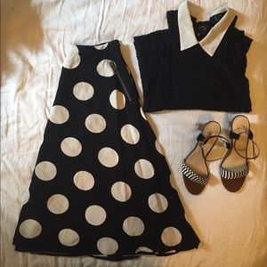 Anthropologie HD in Paris circle skirt