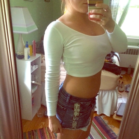 Long Sleeve Crop Top