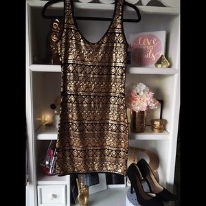 Tribal sequin Dress