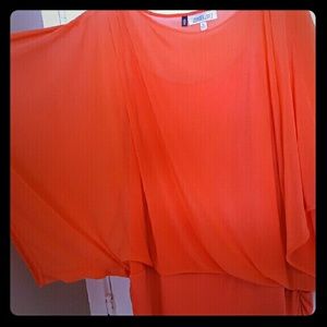 Coral Blouse