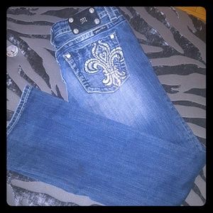 Miss me rhinestone embellished jeans