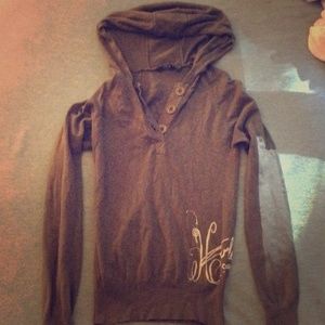 Hurley Pull Over Sweater With Hood