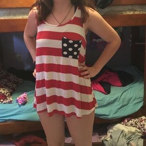 USA tank top