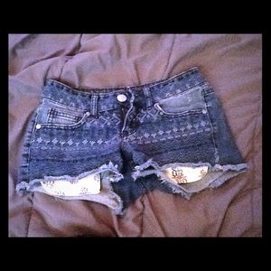 Jean shorts