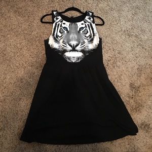 Black Skater Girl Dress