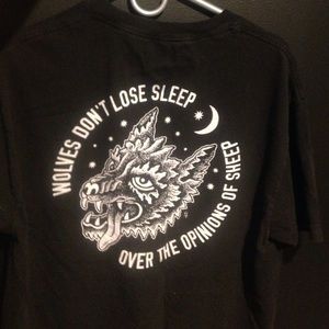 SHIRT WITH DESIGN ON BACK