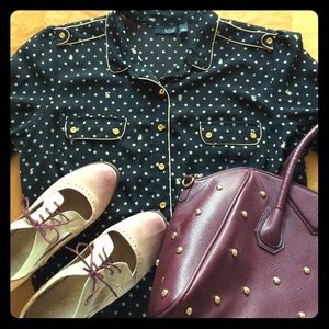 A.N.A. Rabbit Print Top