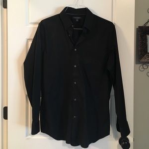 Banana Republic Black Men's Dress Shirt