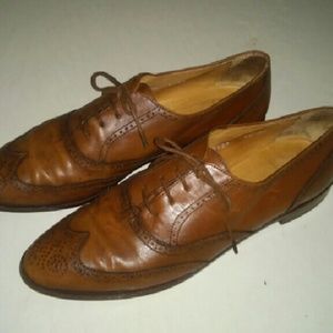 Vintage Ralph Lauren Leather Wingtips: Circa 1980
