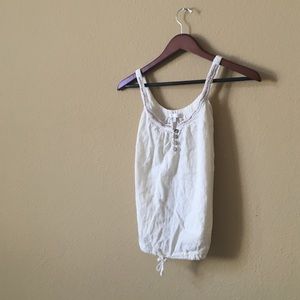 Nordstrom Just Ginger Cinched Button Top