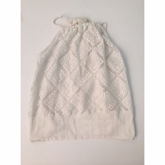 Lace flowey shirt