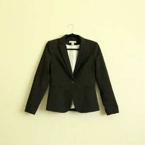 H&M black blazer