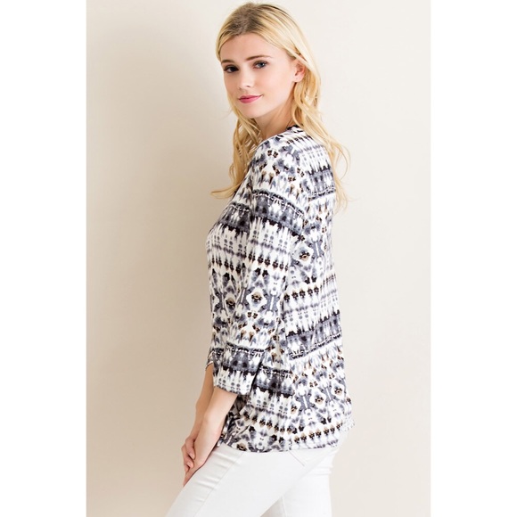 Make Your Mock Neck Jersey Top - Picture 4 of 4