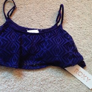 NWT Roxy Bikini Top