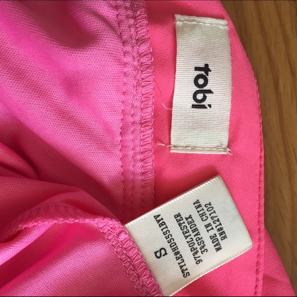 Pink Open Back Dress - Picture 4 of 4