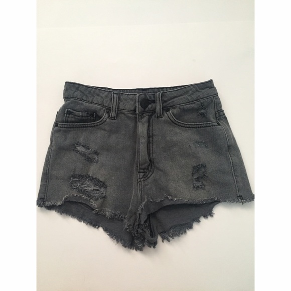 High waisted shorts