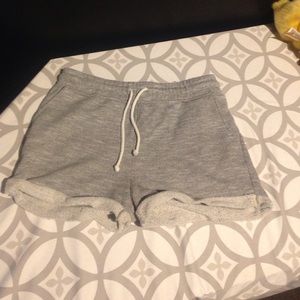 sweatpants material shorts