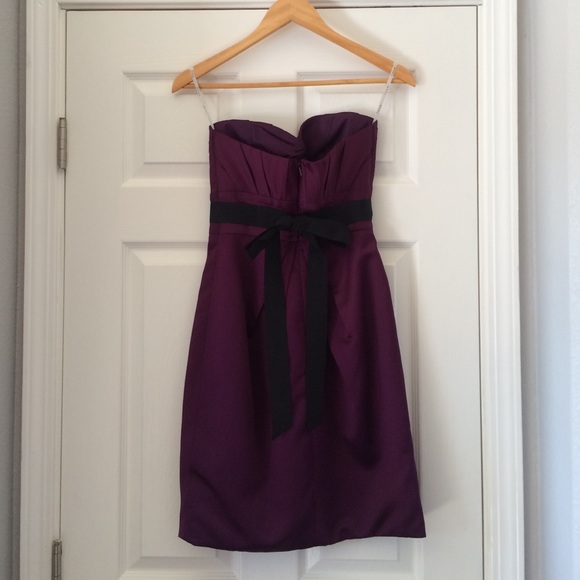 Dark purple dress - Picture 2 of 3