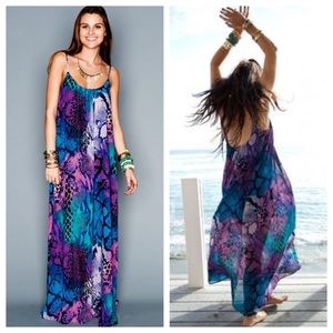 ⚡️MAKE AN OFFER⚡️Trapeze maxi in Party Snake, M