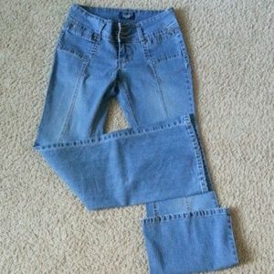 Light wash jeans