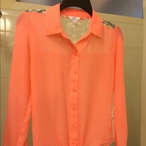 Candies Top with lace