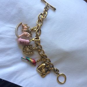 Juicy couture charm bracelet