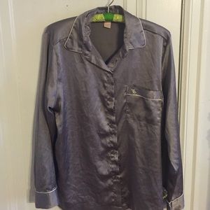 Victoria Secret Satin Pajamas small