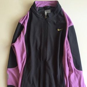 Nike dri-fit full zip up