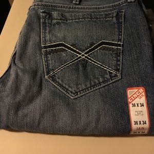 Men's cinch jeans size 36x34.