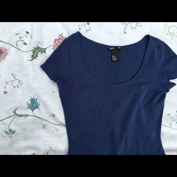 🌙H&M Navy T-shirt Dress🌙 - Picture 2 of 4